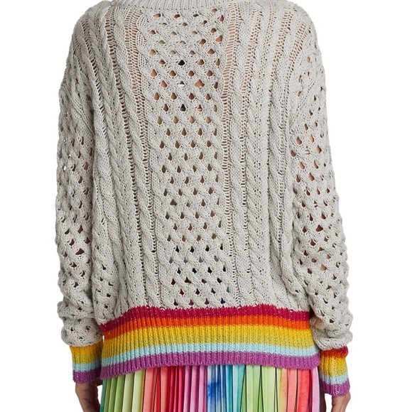 NWT Le superbe silver lining sinbad sweater - Picture 3 of 16